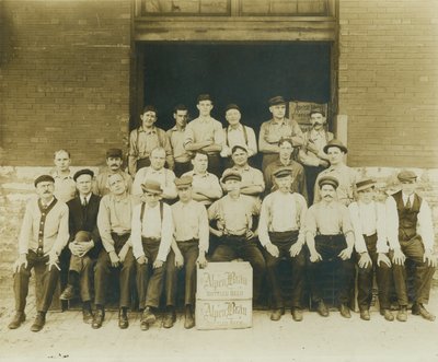 Alpen Brau Brewery Workers by Unknown